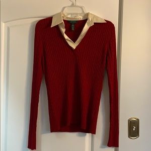 Silk and cashmere sweater